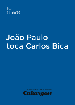 Jo&atilde;o Paulo toca Carlos Bica