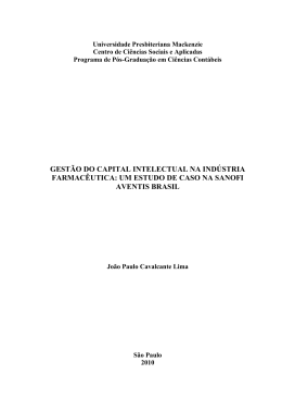 Gest&atilde;o do capital intelectual na ind&uacute;stria farmac&ecirc;utica: um estudo