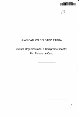 JUAN CARLOS DELGADO PARRA Cultura Organizacional e