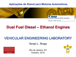 Dual Fuel Diesel – Ethanol Engines