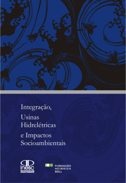 Integr_Usinas Hidro_Impactos Socio_INESC