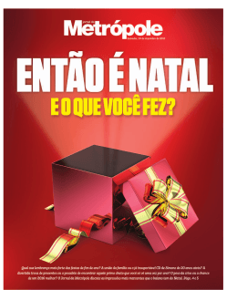 Jornal da Metr&oacute;pole Baixe aqui a edi&ccedil;&atilde;o digital