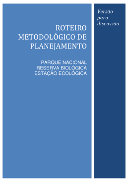Roteiro Metodol&oacute;gico 2011