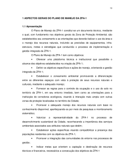 Plano de Manejo - Prefeitura Municipal do Natal