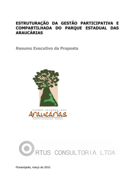 ESTRUTURA&Ccedil;&Agrave;O DA GEST&Agrave;O PARTICIPATIVA E