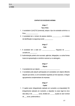 Sociedade anónima