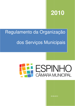 regulamento_interno_.. - Câmara Municipal de Espinho