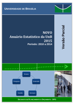 Novo Anu&aacute;rio Estat&iacute;stico 2015 - DPO