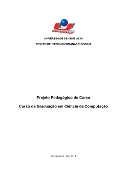 Projeto Pol&iacute;tico Pedag&oacute;gico