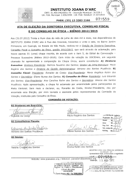 INsTITuTo JOANA D`ARc &scaron; s&ecirc;
