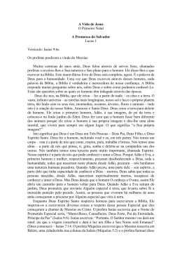 A Vida de Jesus O Primeiro Natal A Promessa do Salvador Lucas 1
