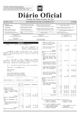 Diário oficial n. 8.087