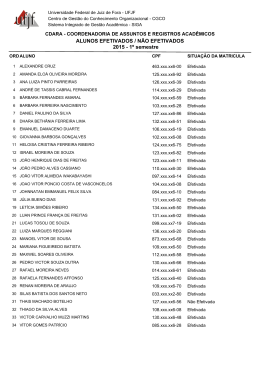 1º semestre