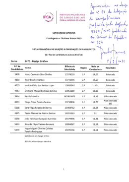 Editais CE - Titulares de Provas M23 - SA