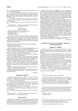 Despacho 7931/2014, de 18 de junho