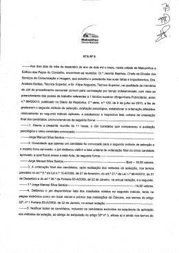 iii z. `i Matosinhos - C&acirc;mara Municipal de Matosinhos