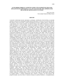 As Mulheres Forras E As Pr&aacute;ticas Educativas desenvolvidas Nos