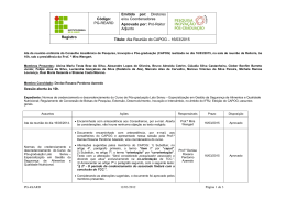 Ata da Reunião CAPOG 16.03.2015