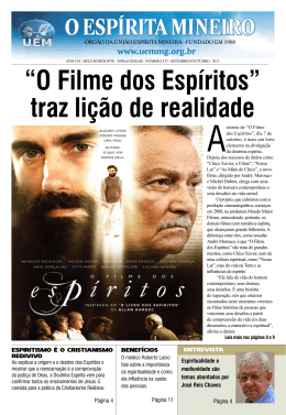 &ldquo;O Filme dos Esp&iacute;ritos&rdquo; traz li&ccedil;&atilde;o de realidade