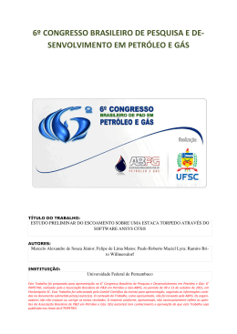 6&ordm; congresso brasileiro de pesquisa e de- senvolvimento em