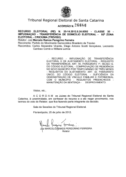 26686 - Tribunal Regional Eleitoral de Santa Catarina
