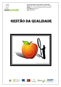 Gest&atilde;o da qualidade - Pradigital