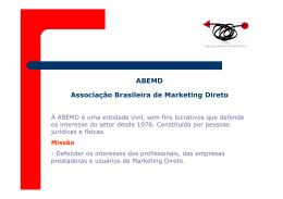 ABEMD Associação Brasileira de Marketing Direto
