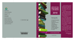 Disserta&ccedil;&otilde;es - Biblioteca Digital do Senado Federal