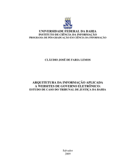 Lemos_C J F_Arquitetura Informação websites Governo