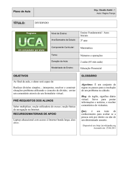 Ficha Tem&aacute;tica de Ensino e Aprendizagem