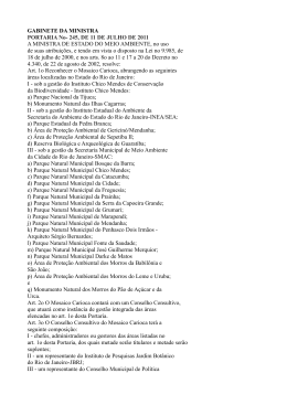 Portaria n&ordm; 245, de 11 de julho de 2011