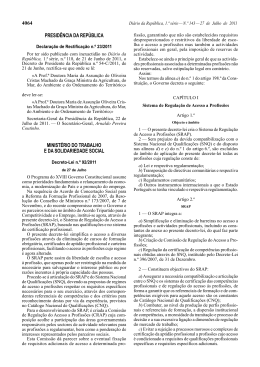 Decreto-lei n.&ordm; 92/2011, de 27 de Julho
