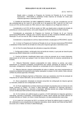 RESOLU&Ccedil;&Atilde;O N&ordm; 433, de 13 de julho de 2011