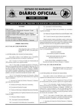 Leis 9.410 e 9.411 de 12 de julho de 2011 (Atualizam dispositivos