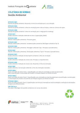 Gest&atilde;o Ambiental