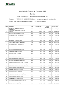 errata - edital preg&atilde;o eletr&ocirc;nico n&deg;008-2014
