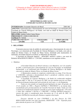 INTERESSADA: Sociedade Educativa do Brasil