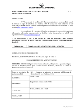 PREGÃO ELETRÔNICO BACEN/ADSPA Nº 96/2012 fl. 1