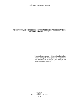 JOS&Eacute; MARCOS VIEIRA JUNIOR A CONSTRU&Ccedil;&Atilde;O DO