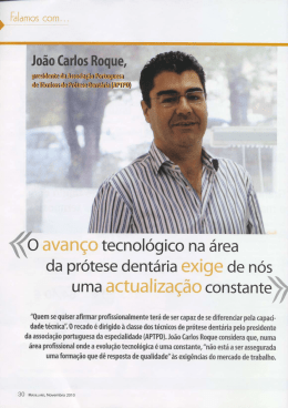 Jo&atilde;o Carlos Roque, - Faculdade de Medicina Dent&aacute;ria