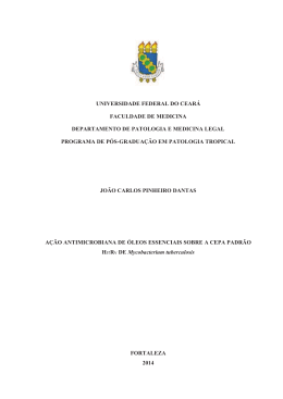 universidade federal do ceará faculdade de medicina departamento