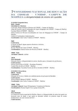 1⁰CONGRESSO NACIONAL DE EDUCA&ccedil;&atilde;O DA CESMAR