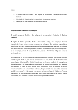 Enquadramento Hist&oacute;rico - C&acirc;mara Municipal de Leiria