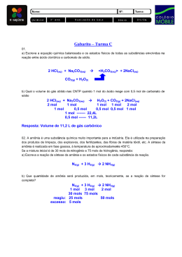 Gabarito &ndash; Turma C