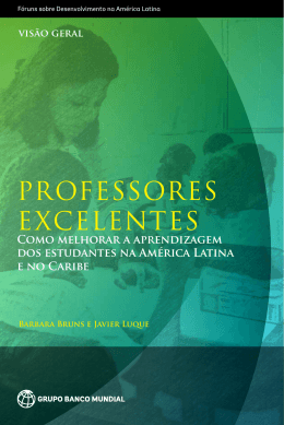 como Melhorar a Aprendizagem na Am&eacute;rica Latina e