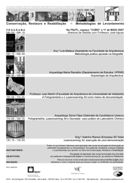 Programa do Seminário