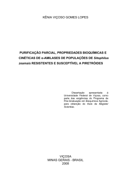 K&Ecirc;NIA VI&Ccedil;OSO GOMES LOPES PURIFICA&Ccedil;&Atilde;O PARCIAL