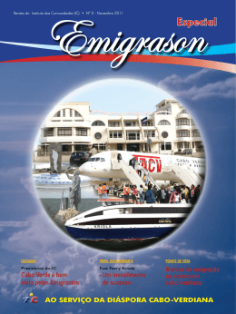 Revista Emigrason - Minist&eacute;rio das Comunidades