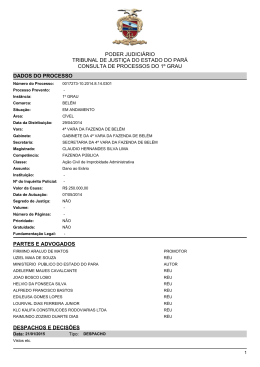 poder judici&aacute;rio tribunal de justi&ccedil;a do estado do par&aacute; consulta de