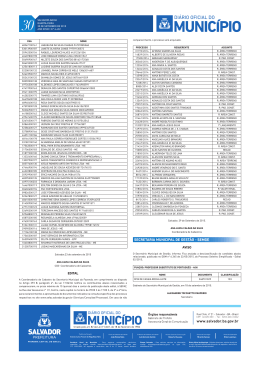 DI&Aacute;RIO OFICIAL DO